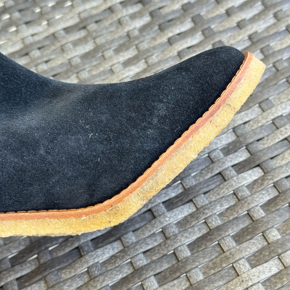Ralph Lauren Black Suede Ankle Boots - Picture 11 of 16